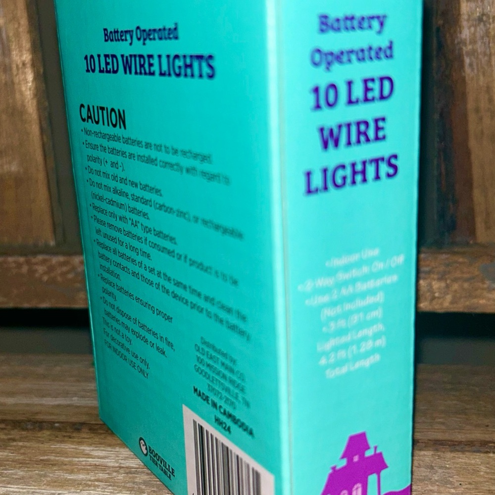 👻 LED GHOST LIGHT STRAND 👻 - Picture 2 of 3